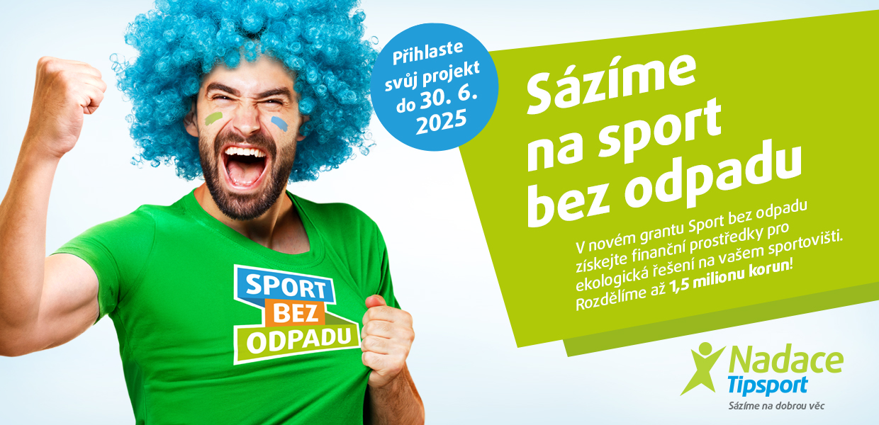 Grant Sport bez odpadu podpoří projekty, snižující ekologický dopad sportu na životní prostředí. 