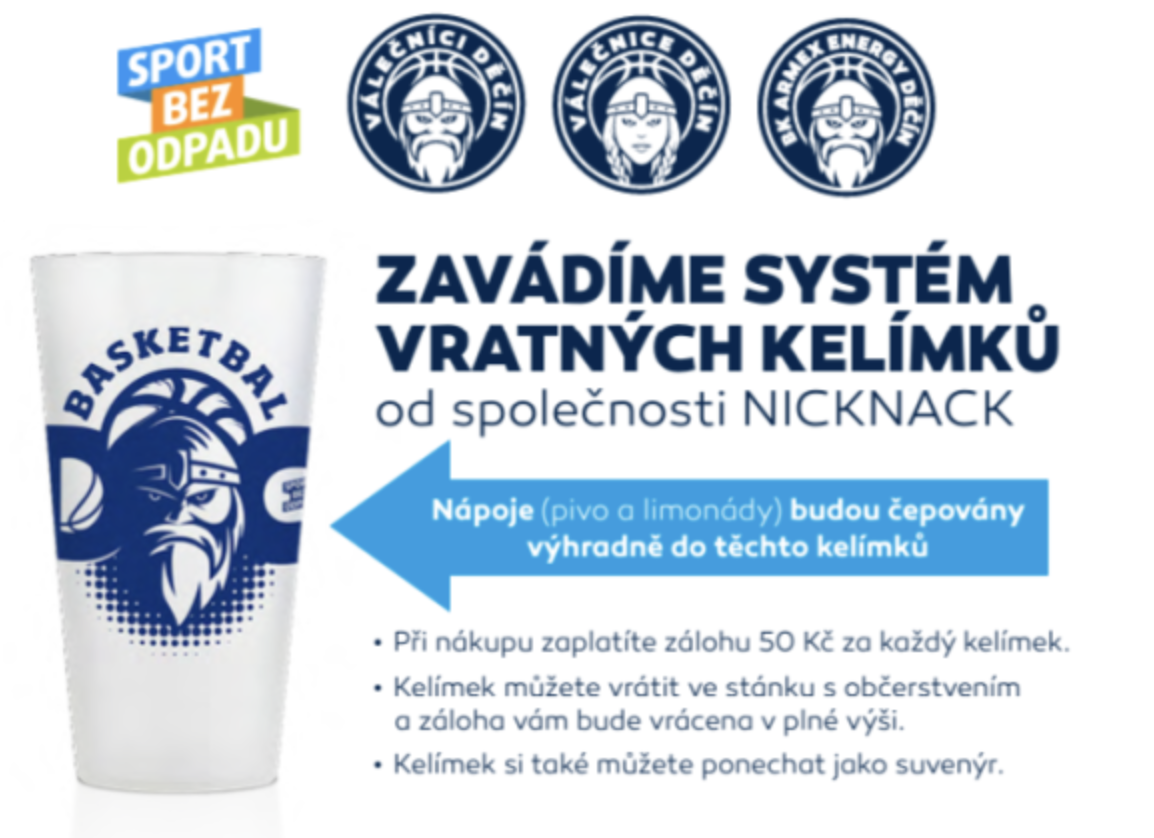 BK ARMEX ENERGY Děčín se zapojil do projektu Sport bez odpadu