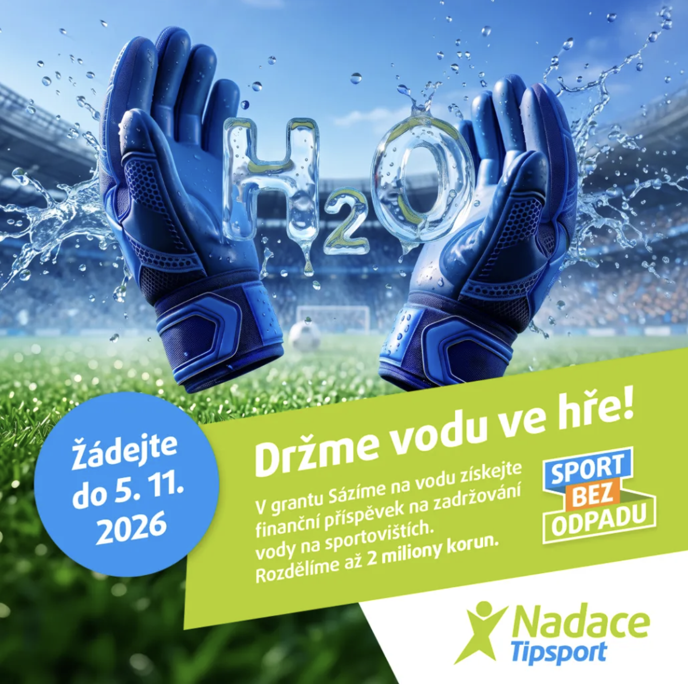 Sport bez odpadu 2026: Sázíme na vodu